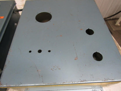 16"x14"x6" Electrical Box Enclosure Panel W/ Back Plate. Wall Mount Lot/2