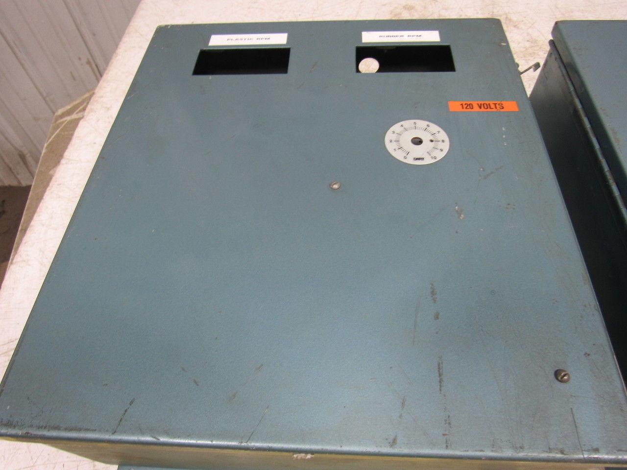 16"x14"x6" Electrical Box Enclosure Panel W/ Back Plate. Wall Mount Lot/2