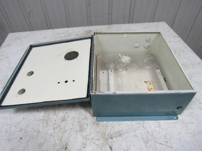 16"x14"x6" Electrical Box Enclosure Panel W/ Back Plate. Wall Mount Lot/2