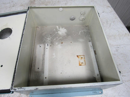 16"x14"x6" Electrical Box Enclosure Panel W/ Back Plate. Wall Mount Lot/2