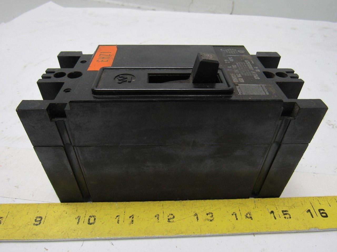 Westinghouse EHB2025 25 Amp 2 Pole 480V Molded Case Circuit Breaker
