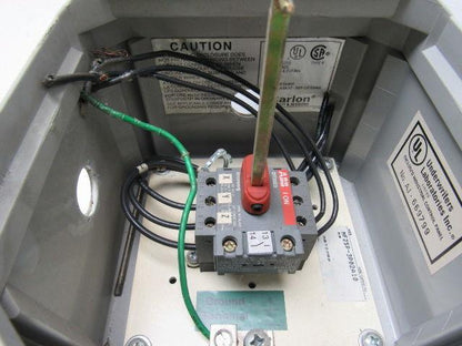 ABB Control Inc NF25P-3P02A10 Enclosed Disconnect Switch 600V 16A 3 Pole