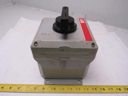 ABB Control Inc NF25P-3P02A10 Enclosed Disconnect Switch 600V 16A 3 Pole