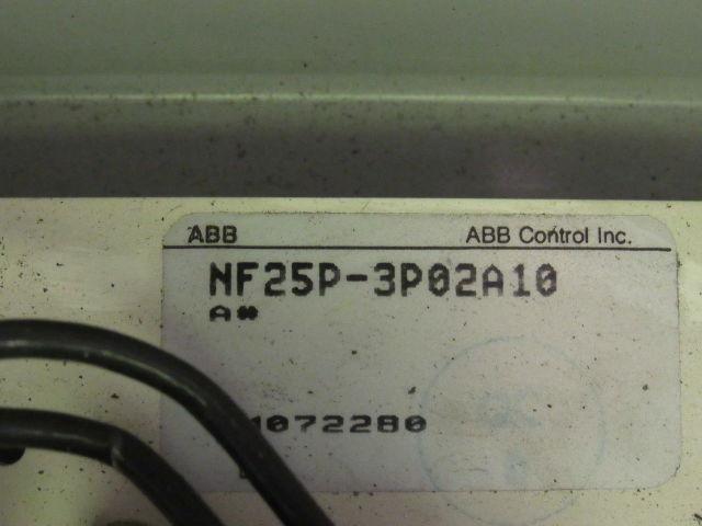 ABB Control Inc NF25P-3P02A10 Enclosed Disconnect Switch 600V 16A 3 Pole
