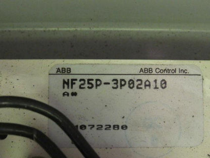 ABB Control Inc NF25P-3P02A10 Enclosed Disconnect Switch 600V 16A 3 Pole