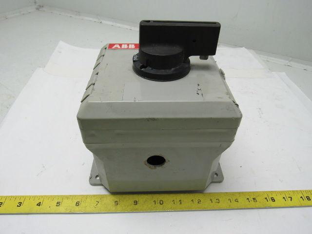 ABB Control Inc NF25P-3P02A10 Enclosed Disconnect Switch 600V 16A 3 Pole
