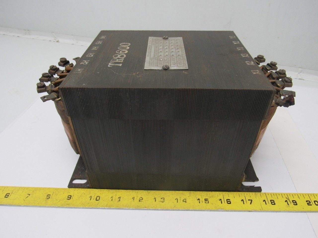 Reliance Electric  69956-W Single Phase Transformer 207/504V TR8600