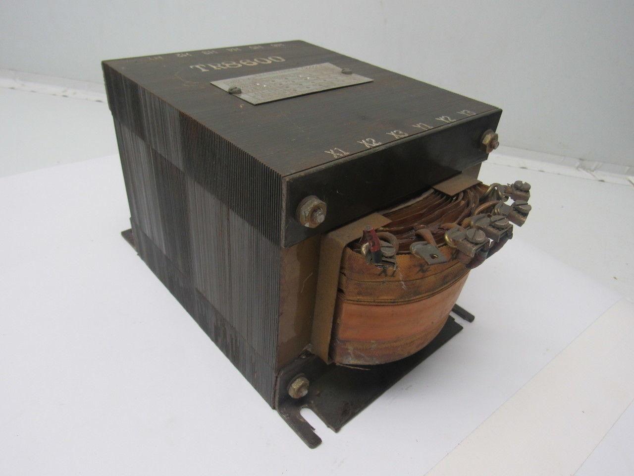 Reliance Electric  69956-W Single Phase Transformer 207/504V TR8600