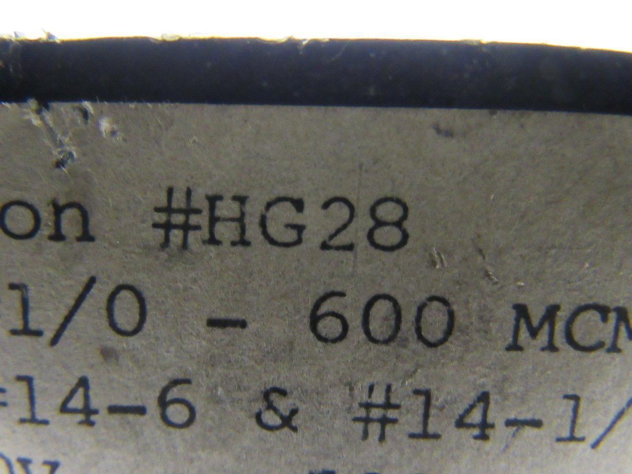 Connectron HG28 Ground Bar Power Block