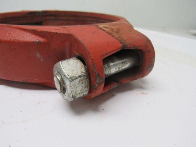 Victaulic  6/168.3-75  Coupling 6" Red Style 75 No Gasket  Lot of 2