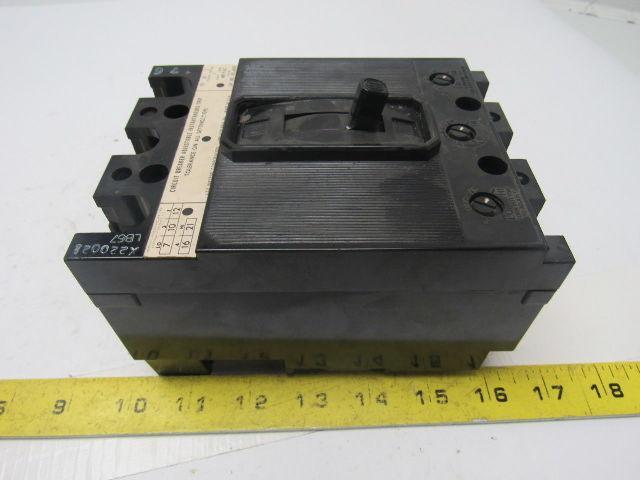 ITE X220021 ITE 3A 600V 3 Pole Molded Case Circuit Breaker EF Frame