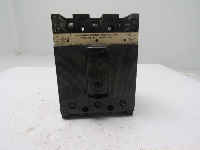 ITE X220021 ITE 3A 600V 3 Pole Molded Case Circuit Breaker EF Frame