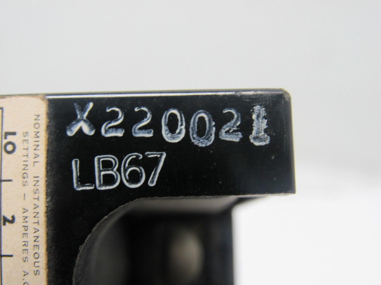 ITE X220021 ITE 3A 600V 3 Pole Molded Case Circuit Breaker EF Frame