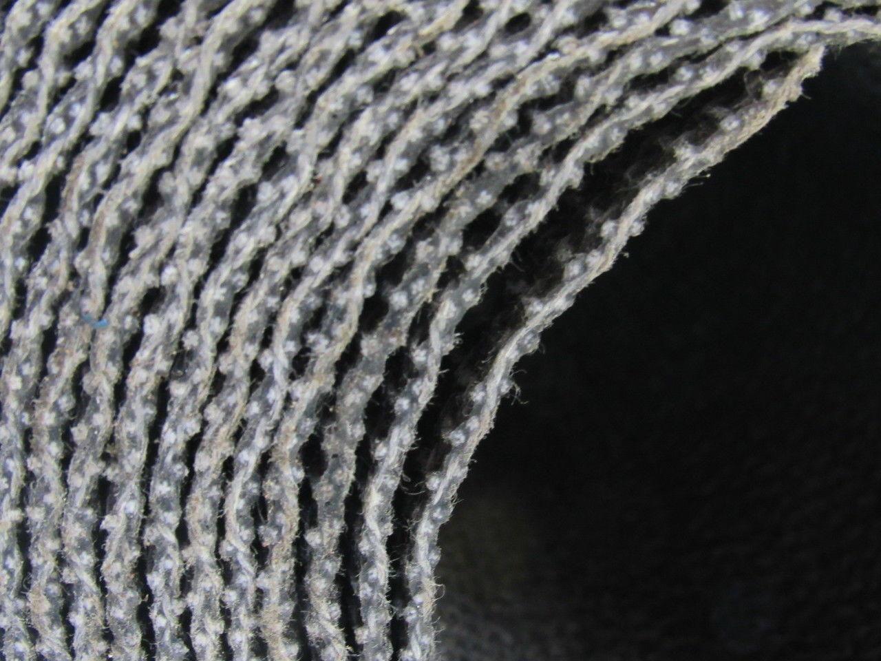 1 Ply Black Interwoven Friction  Brushed Conveyor Belt 24' X 24" X 0.095"