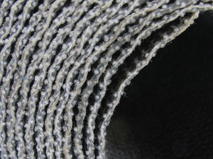 1 Ply Black Interwoven Friction  Brushed Conveyor Belt 24' X 24" X 0.095"