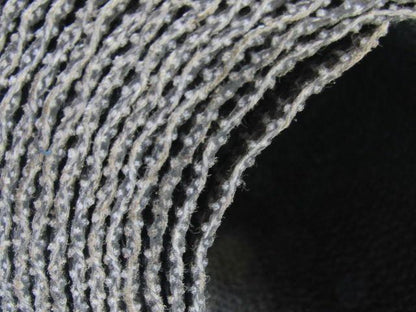 1 Ply Black Interwoven Friction  Brushed Conveyor Belt 24' X 24" X 0.095"