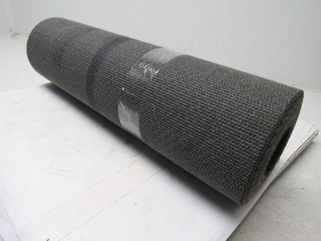 1 Ply Black Interwoven Friction  Brushed Conveyor Belt 24' X 24" X 0.095"