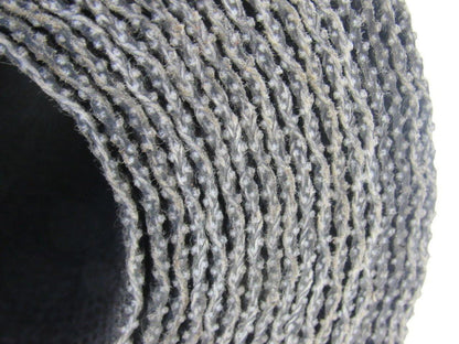 1 Ply Black Interwoven Friction  Brushed Conveyor Belt 24' X 24" X 0.095"