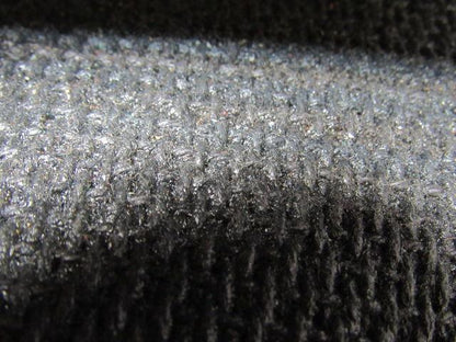 1 Ply Black Interwoven Friction  Brushed Conveyor Belt 24' X 24" X 0.095"