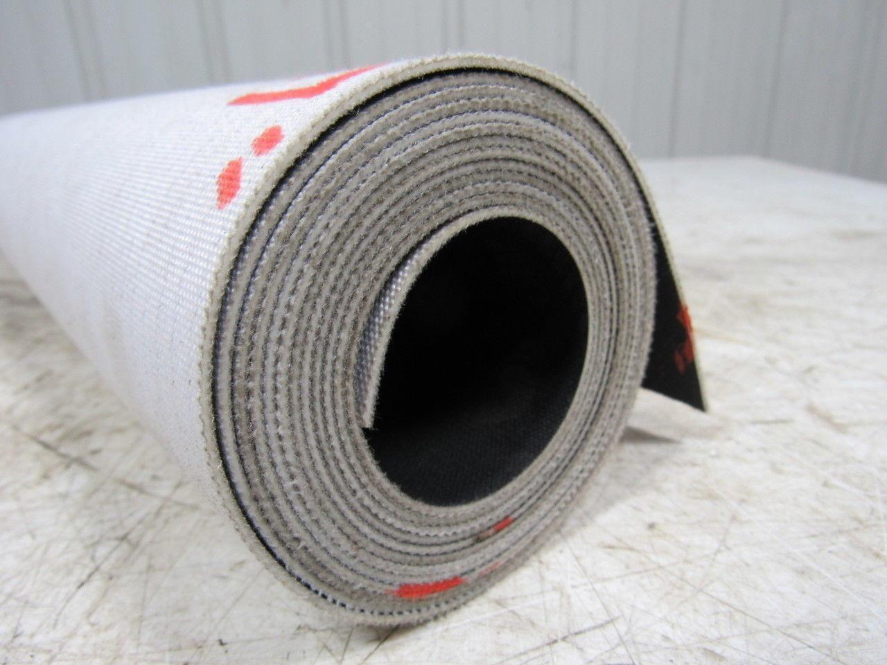 1 Ply Black Slip Top Fabric Backed Conveyor Belt 9' X 29" X 0.060"