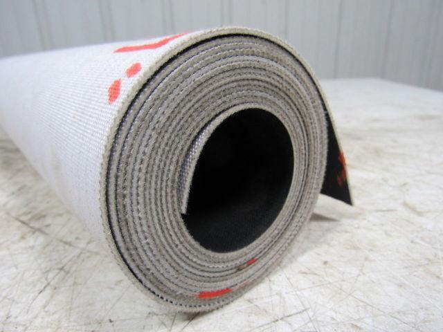 1 Ply Black Slip Top Fabric Backed Conveyor Belt 9' X 29" X 0.060"