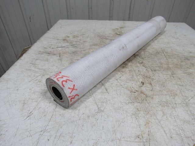 1 Ply Black Slip Top Fabric Backed Conveyor Belt 13' X 33-1/2" X 0.060"