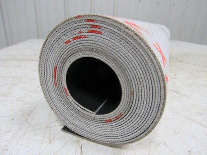 1 Ply Black Slip Top Fabric Backed Conveyor Belt 13' X 33-1/2" X 0.060"