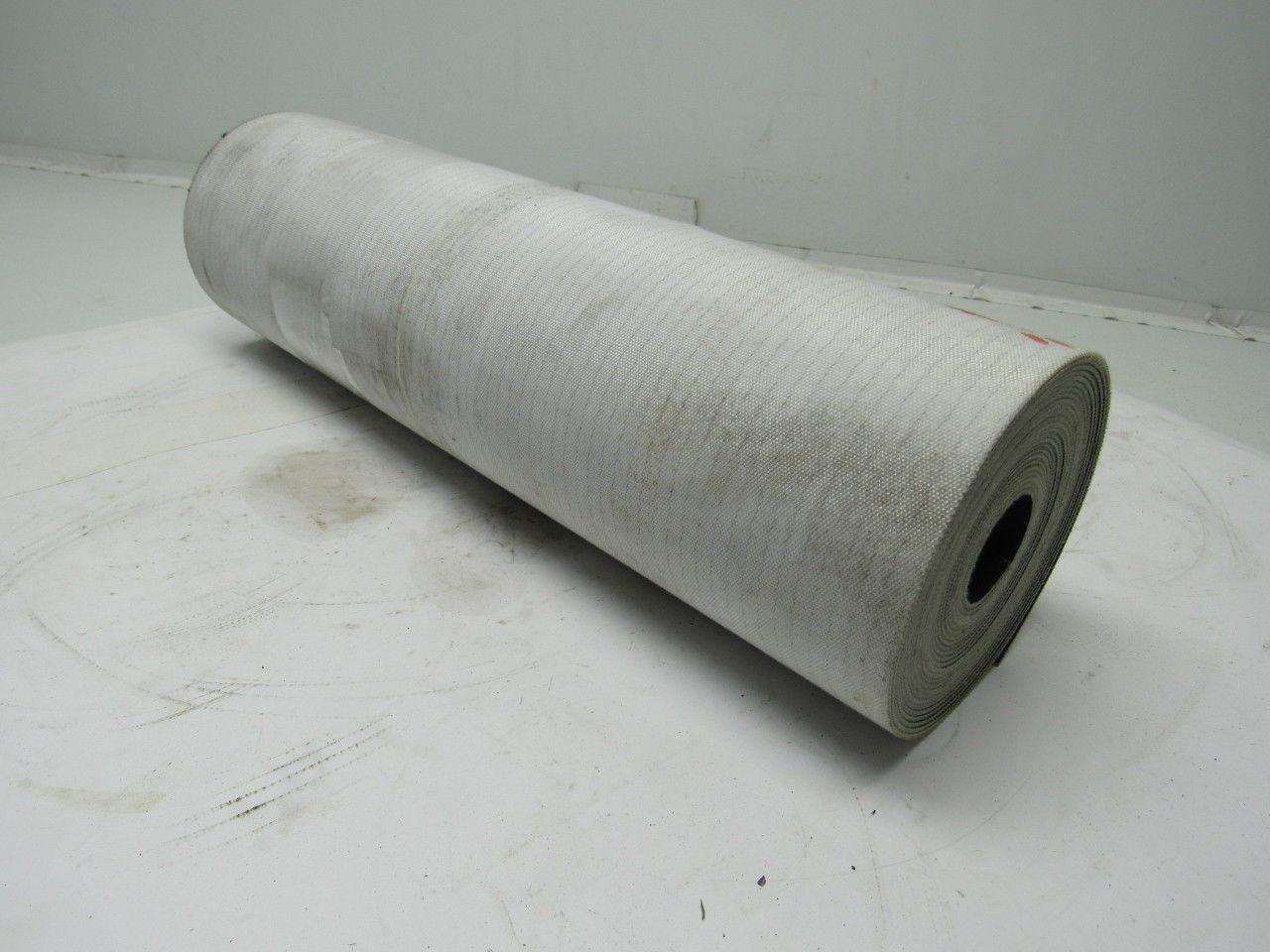 1 Ply Black Slip Top Fabric Backed Conveyor Belt 21' X 16-3/4" X 0.060"