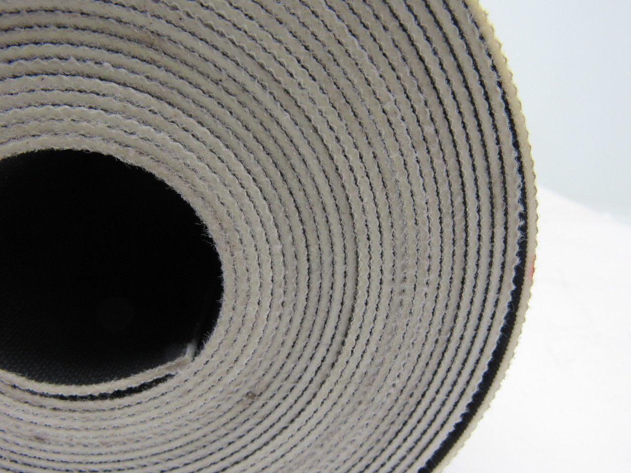 1 Ply Black Slip Top Fabric Backed Conveyor Belt 21' X 16-3/4" X 0.060"