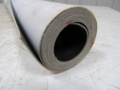 1 Ply Black Slip Top Fabric Backed Conveyor Belt 8' X 38-1/2" X 0.060"