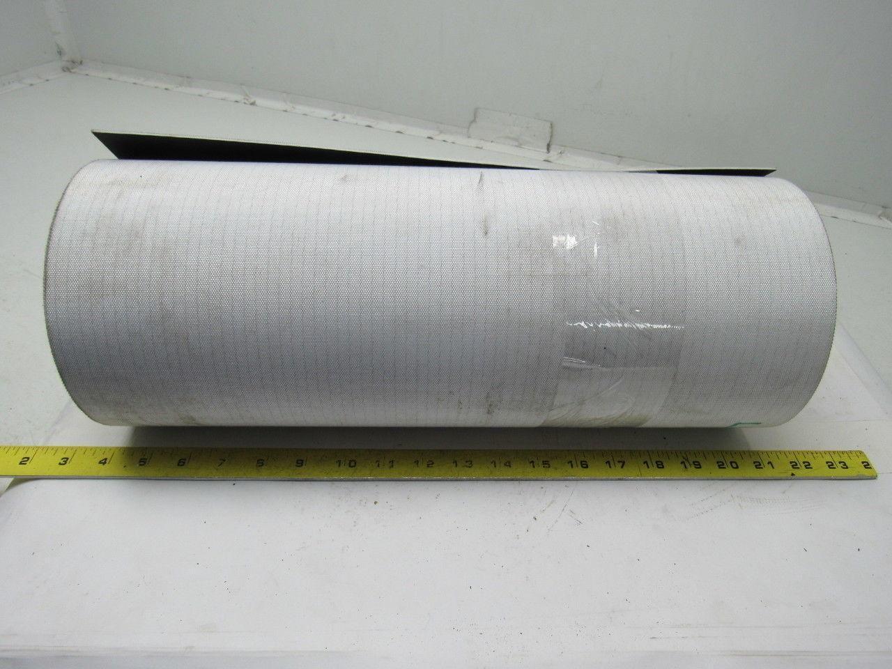 1-Ply Black Slip Top Fabric Backed Conveyor Belt 42' X 16-7/8" X 0.060"