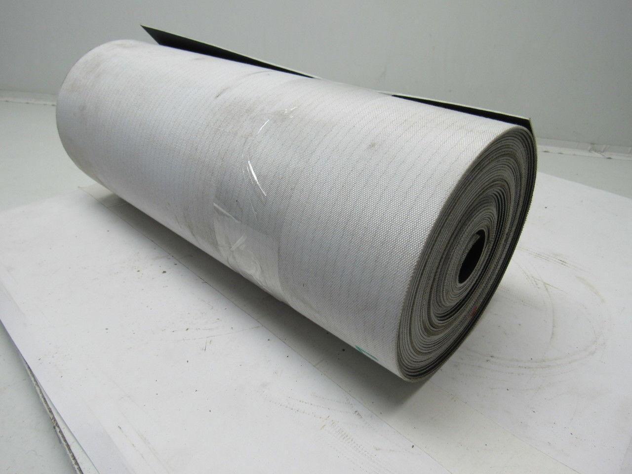 1-Ply Black Slip Top Fabric Backed Conveyor Belt 42' X 16-7/8" X 0.060"