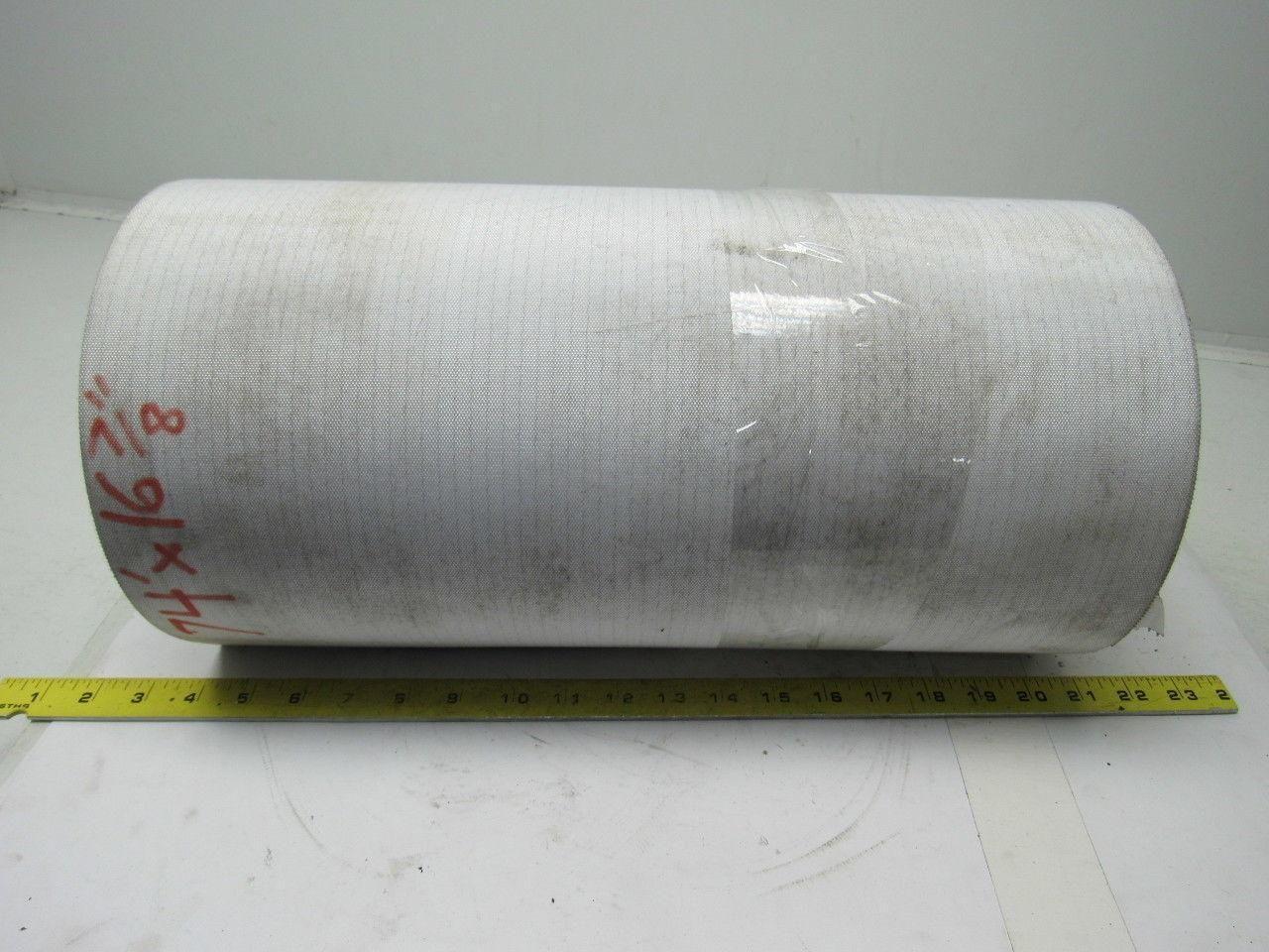 1 Ply Black Slip Top Fabric Backed Conveyor Belt 74' X 16-7/8" X 0.060"
