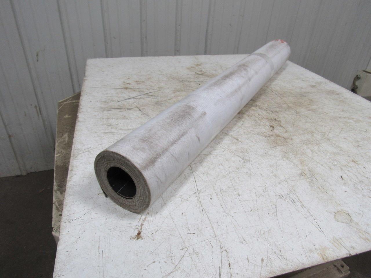 1 Ply Black Slip Top Fabric Backed Conveyor Belt 18' X 45-5/8" X 0.060"