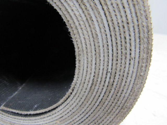 1 Ply Black Slip Top Fabric Backed Conveyor Belt 18' X 45-5/8" X 0.060"