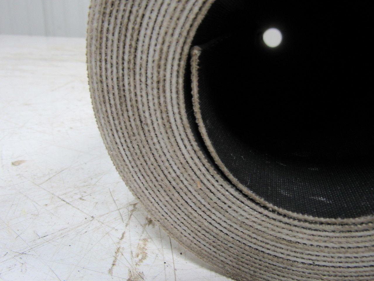 1 Ply Black Slip Top Fabric Backed Conveyor Belt 18' X 45-5/8" X 0.060"