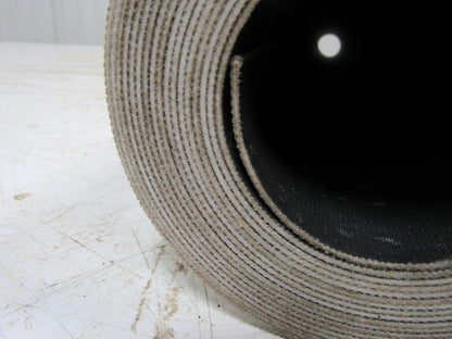 1 Ply Black Slip Top Fabric Backed Conveyor Belt 18' X 45-5/8" X 0.060"