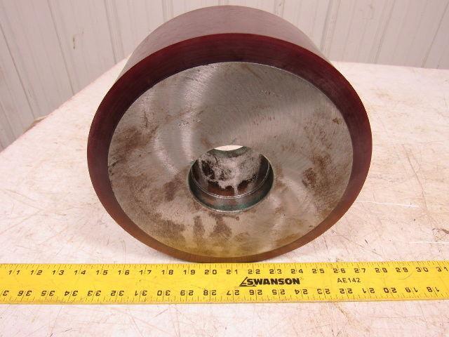 10-1/2 X 4-1/4 Polyurethane Forklift Tire Steel Core 3.135" X 13/16" Bore