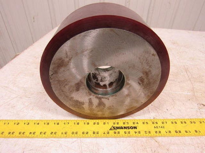 10-1/2 X 4-1/4 Polyurethane Forklift Tire Steel Core 3.135" X 13/16" Bore