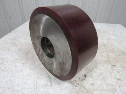 10-1/2 X 4-1/4 Polyurethane Forklift Tire Steel Core 3.135" X 13/16" Bore