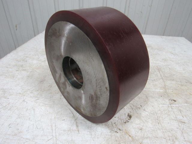 10-1/2 X 4-1/4 Polyurethane Forklift Tire Steel Core 3.135" X 13/16" Bore