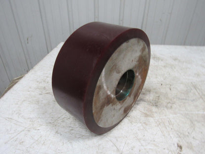 10-1/2 X 4-1/4 Polyurethane Forklift Tire Steel Core 3.135" X 13/16" Bore