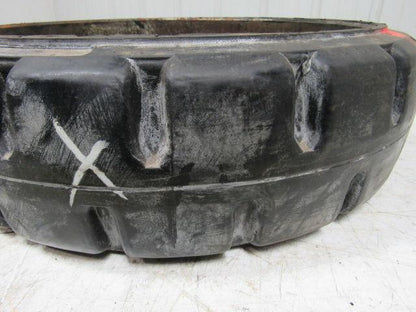 Mega-T Uniforce 22 X 6 X 17-3/4 Traction Press On Rubber Forklift Tire Wheel