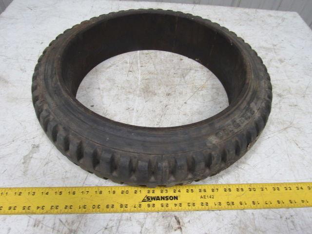 Goodyear 22"X5"X16" Press On Solid Rubber Traction Forklift Tire Wheel