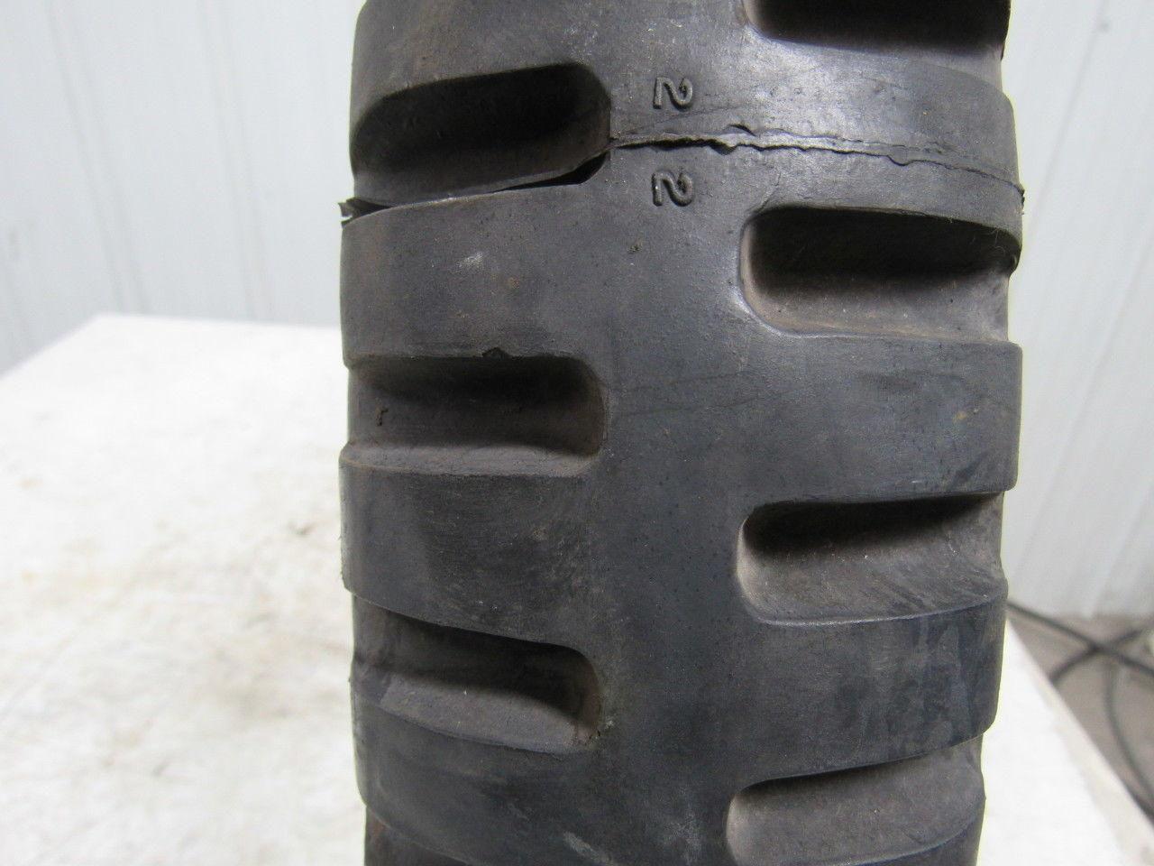 Goodyear 22 X 4-1/2 X 16 Press On Solid Rubber Traction Forklift Tire Wheel