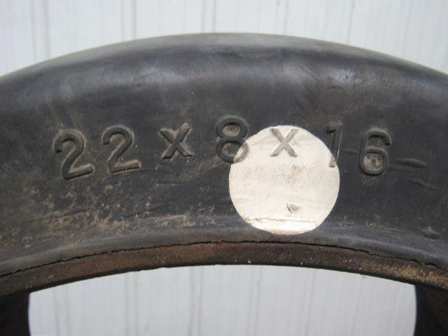 Monarch Mono-Cushion 22 X 8 X 16 Press On Smooth Cushion Forklift Tire Wheel