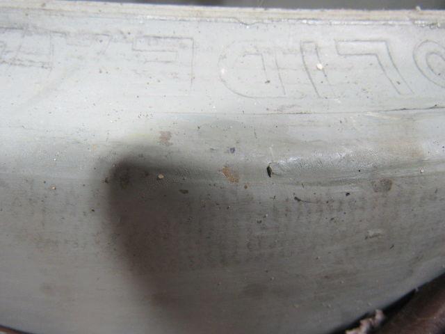 Solideal 20 X 8 x 16 Grey Non-Marking Press On Forklift Tire Wheel Solid Cushion