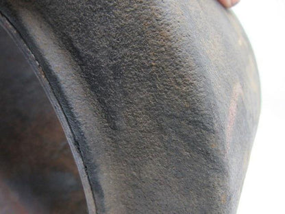 Monarch 10-1/2"X6"X6-1/2" Press On Smooth Solid Rubber Forklift Tire Wheel