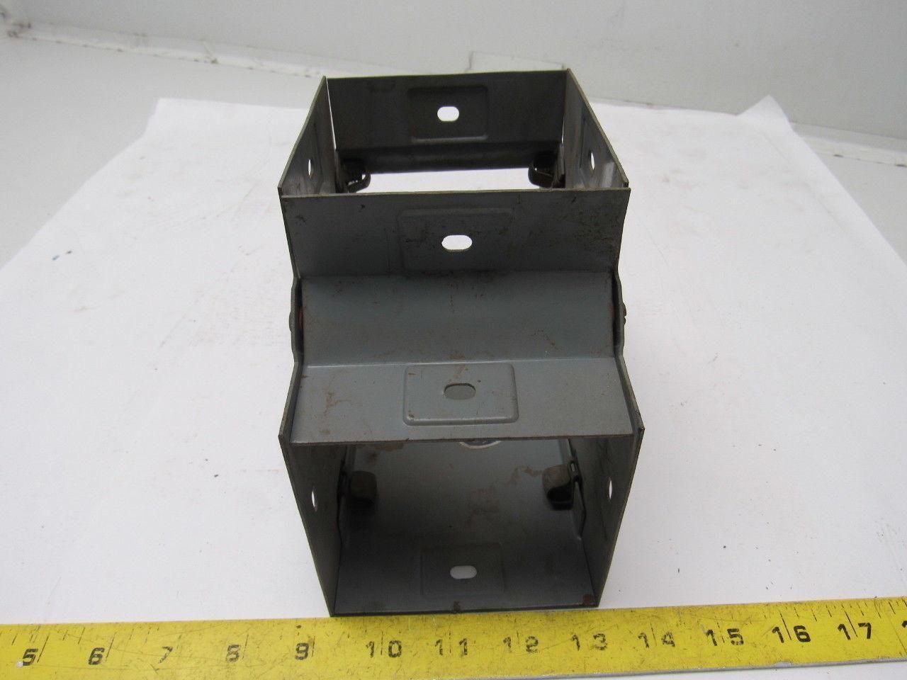 Square D LD 4T 4" X 4" Lay In Wire Way Auxiliary Gutter Tee W/Screw On Cover