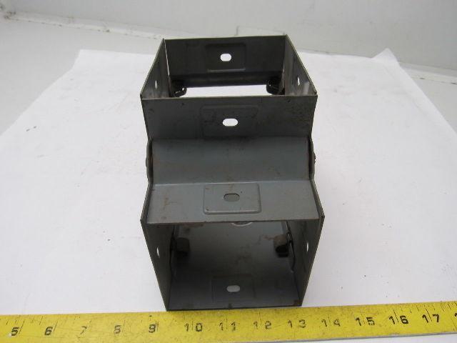 Square D LD 4T 4" X 4" Lay In Wire Way Auxiliary Gutter Tee W/Screw On Cover